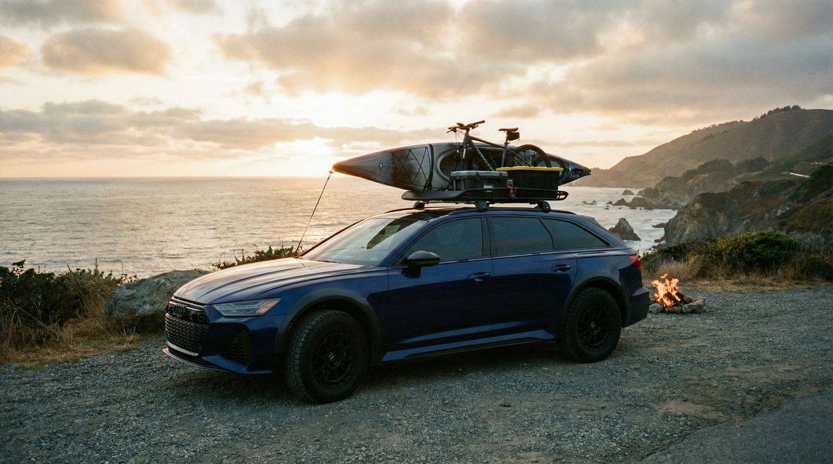 黄色仓库旅行车视频梦想与远方