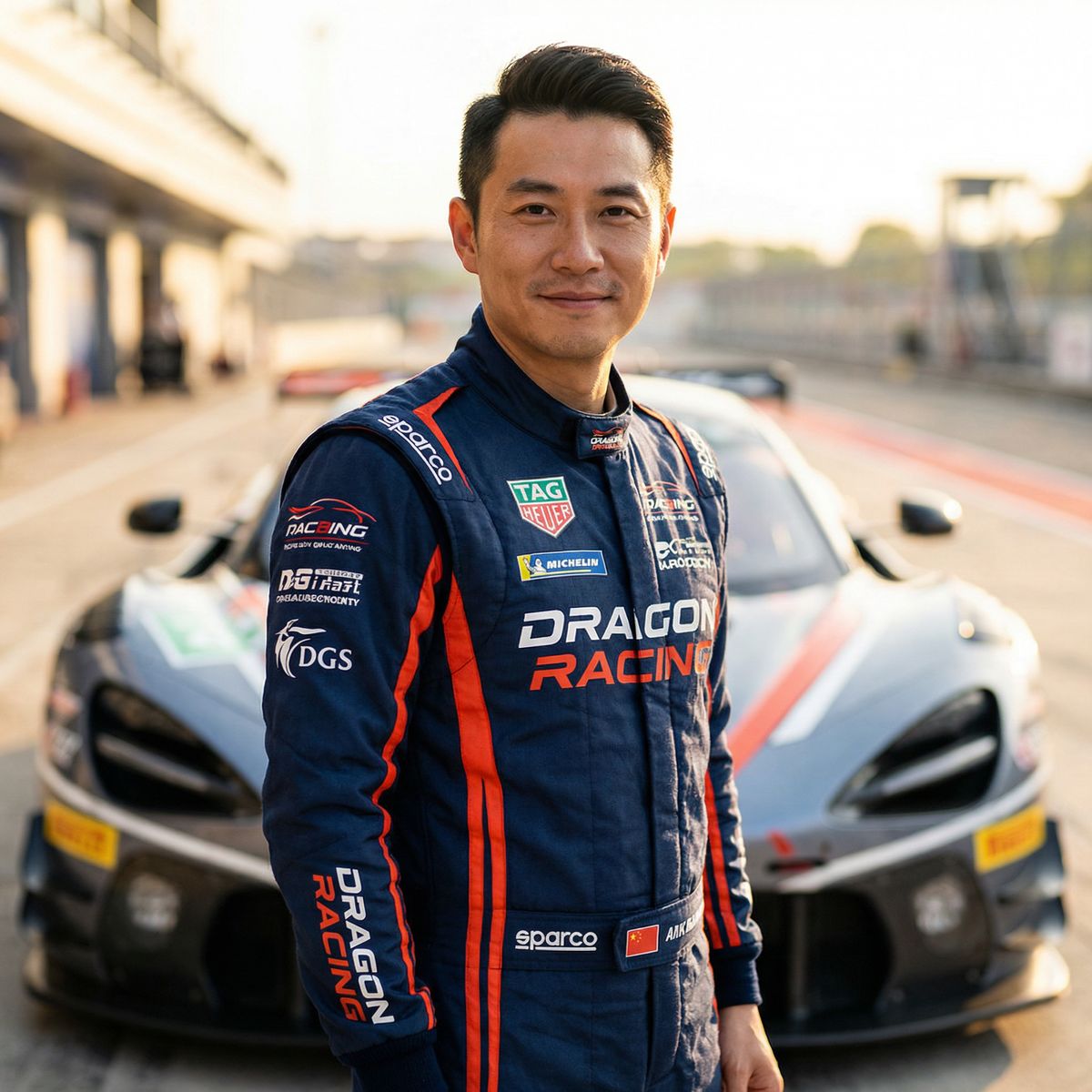 黄色仓库赛车手顾问张磊